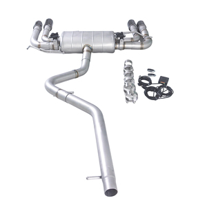 Convient pour <span class=keywords><strong>Audi</strong></span> <span class=keywords><strong>Q3</strong></span> 1.4T <span class=keywords><strong>2</strong></span>.0T à deux <span class=keywords><strong>roues</strong></span> <span class=keywords><strong>motrices</strong></span> de 2009 à 2018, système d'échappement à soupape de performance en acier inoxydable Catback - Product Image 2