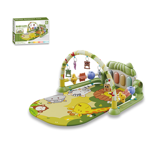 Tapis d'éveil doux pour enfants avec <span class=keywords><strong>piano</strong></span> à pédales et hochets suspendus, tapis de jeu pour bébé - Product Image 3