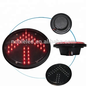 Croix rouge de lumière simple de trafic de produit direct d'usine et flèche verte 200 mm à vendre - Product Image 6