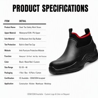 Chaussures de sécurité professionnelles en acier, anti-perforation, imperméables, en EVA, antidérapantes, pour la construction