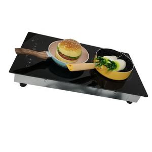 Cuisinière infrarouge à double brûleur haute puissance, deux zones de cuisson, plaque céramique, cuisinière infrarouge, plaque de cuisson 3200W - Product Image 4