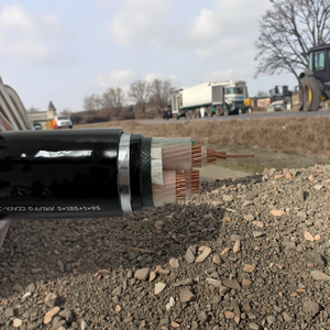 Câble blindé en cuivre à <span class=keywords><strong>2</strong></span> conducteurs JDH norme nationale ZC-YJV22, isolé XLPE, 15 kV/8,7 kV, basse tension, câble souterrain, tailles 6 10 <span class=keywords><strong>25</strong></span> - Product Image 4