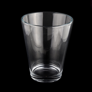 Pot en verre géant en forme de V de 3000ml en gros de la verrerie ensoleillée - Product Image 1