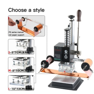 Wood Branding Iron With Heating Arbor Press, Wood Branding and Gold Foiling With 500w Digital Temperature Control Unit. - Product Image 3
