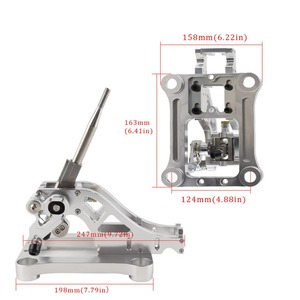Ensemble de levier de vitesse en alliage d'aluminium réglable pour Acura Tsx Tl K24 K20 Accord Cl7 Cl9 03 08 - Product Image 1