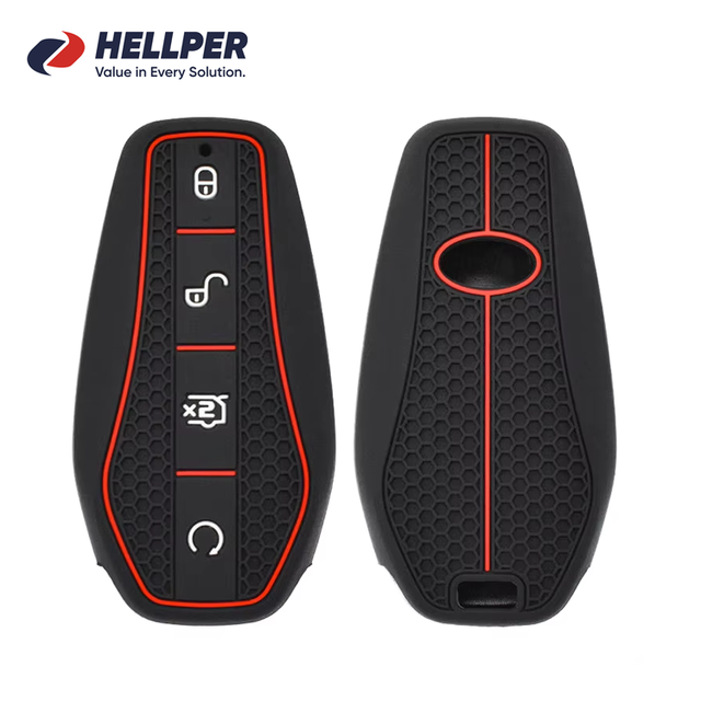 Silicone Remote Key Case Key Cover 350Z Car Keychain Holder for BYD Seal Sedan Dolphin E2 Qin PLUS/Han Ev Tang Dm Song