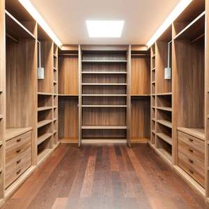 Home Use High Quality <b>Bedroom</b> <b>Furniture</b> Clothes Combination Border Closet Organizer Wooden Cabinet Wardrobes - Product Image 1