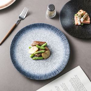 Japanese Style Western Food Steak <b>Plate</b> 8 10 Inch Ceramic Dessert Sushi Dish Porcelain Tableware Dinner <b>Plates</b> for Restaurant - Product Image 3
