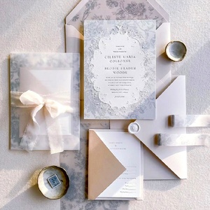 Bán buôn sang trọng tùy chỉnh thẻ kinh doanh lá vàng letterpress thiệp chúc mừng phong bì Debossed 'cảm ơn bạn' tin nhắn bìa cứng - Product Image 1