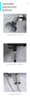 Pommeau de Douche Filtrant en Alliage d'Aluminium à 8 Étapes – Élimine le Chlore pour une Peau et des Cheveux Sains – Filtre de Douche OEM/ODM