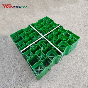 Wdf hiện đại HDPE paver xe cỏ mở lưới lồng vào nhau tổ ong đá cuội thoát nước khuôn nhựa cho công viên sử dụng Canada - Product Image 4