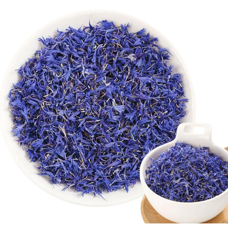 1kg bulk blue cornflower Petals new stock Dried blue cornflower Dried Flower Tea Sapphire Flower Silk