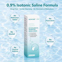 Spray nasal physiologique pour la rhinite, la rhinite allergique, la sinusite, les polypes nasaux, soins quotidiens pour bébés et adultes