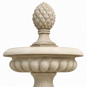 Fuente de jardín exterior con esculturas de figuras clásicas y fuente de agua, en mármol blanco y arenisca amarilla, para plaza. - Product Image 3