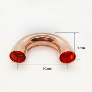 Rame di Alta Qualità 180 °   Gomito a U, Raccordo Saldato per Componenti di Climatizzazione e Refrigerazione - Product Image 5