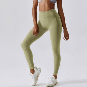 Lcool High Waist Seamless Tummy Control Butt Lift <strong>Big</strong> Booty Scrunched Fitness Workout Running Yoga Pants <strong>Leggings</strong> - Product Image 5