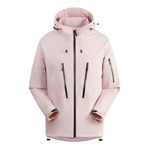 Chaqueta Deportiva Personalizada de Lujo Unisex, Transpirable, Impermeable, Cortavientos, Informal, de Manga Larga, con Cremallera y Capucha - Product Image 4