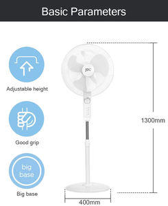 Hoge Kwaliteit 16-Inch Elektrische Voetstuk Stand Ventilator Met Timer Hot Selling Plastic Huishoudventilator - Product Image 4
