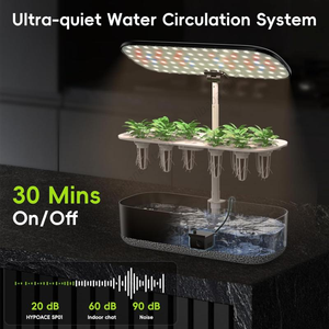 Sistemas de Cultivo Hidropónico Inteligentes para Jardín, Lámpara LED para Cultivo de Plantas y Flores en Interiores, Aerojardines - Product Image 5