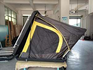 Tente <span class=keywords><strong>de</strong></span> <span class=keywords><strong>toit</strong></span> rigide triangulaire en aluminium pour camping en extérieur 4x4 <span class=keywords><strong>avec</strong></span> échelle - Product Image 2