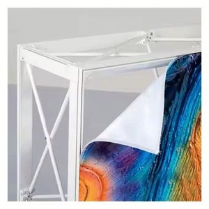 Aluminum Fabric SEG <b>Advertising</b> <b>Light</b> <b>Box</b> Display Stand with Pop up Backdrop for Corporate Giveaways - Product Image 5