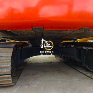 Excavatrice d'occasion de haute qualité Dx140 à vendre, d'origine coréenne, hydraulique sur chenilles, DOOSAN Dx140 à vendre, rouge, bon état - Product Image 6