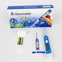 Hydromètre à large gamme de précision pour aquarium marin d'eau de mer Coral Reef Compteurs de concentration de salinité d'eau saumâtre