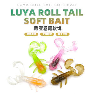 Nouvelles couleurs CRAZY 70mm/3.3g homard appâts souples leurres de pêche attrayant crevettes odeur <span class=keywords><strong>sel</strong></span> Wobbler - Product Image 3