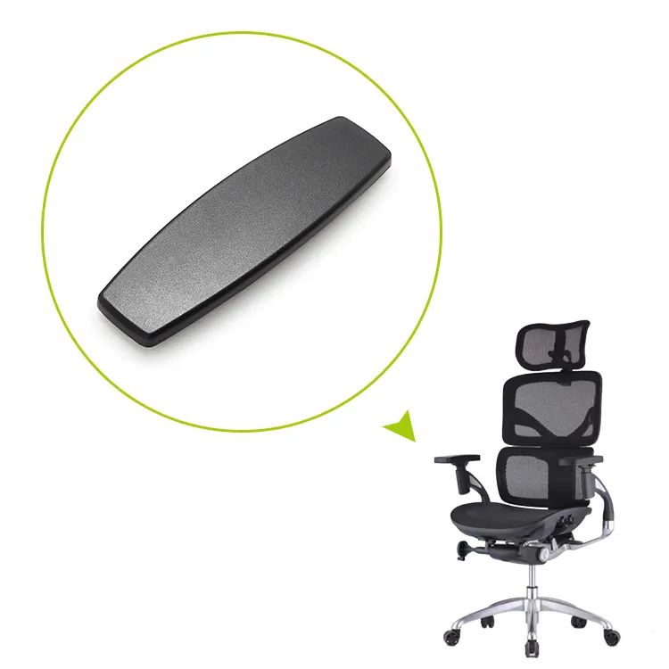Comfortable plastic soft lift pu arm armrest padding used in office chair lowe price