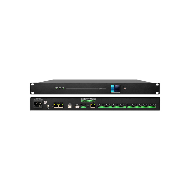8in/8out Networked Digital Audio Processor Metal Shell Dante Model Audio Conference System Featuring Simultaneous Interpretation