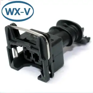 282189-1 2 P Originele Voorraad 2 Pin Vrouwelijke Connector Fit Terminals Kabel Onderdelen Accessoires Auto Behuizing Connector