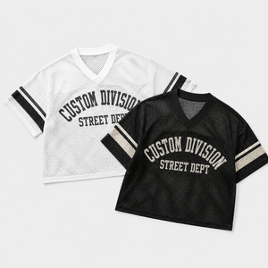 Wholesale Retro Sports Jersey T-shirt Breathable Mesh Boxy Tee Streetwear Custom <b>Logo</b> Private Label Men T Shirt - Product Image 1