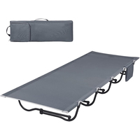 Équipement de voyage portable tente pliante légère lit de couchage extérieur lit de camping pliable