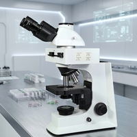 Professional Fluorescence Metallurgical Microscope with High Definition and 360 Rotatable Viewing Head for Industrial & Lab Use
