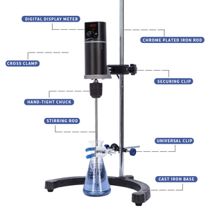 Agitador Químico de Alta Calidad, Mezclador de Laboratorio, Equipo de Mezcla, Agitador de Techo 20L 40L 60L - Product Image 4