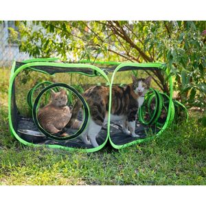 Premium trasparente Pop Open box piccola gabbia per animali per cavie ricci conigli divertenti circondano piccoli animali forniture - Product Image 3