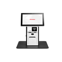 Kiosque de commande de terminal de point de vente de supermarché de restaurant de machine de paiement libre-service de bureau de 21.5 pouces