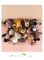 Porte-clés en peluche singe Richy de 15 cm, personnalisable, faible MOQ, pour décoration de fête