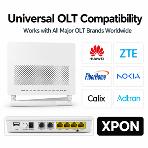 HG8245H5 ONU WiFi 4 XPON de Bajo Costo, Frecuencia Única 2.4G, con 4GE, 2TEL, 1USB, Velocidad Inalámbrica de 300Mbps - Product Image 2