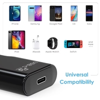 Cargador GaN PD Ultra Compacto de 20W, Superventas 2026, con un Solo Puerto Tipo-C, Enchufe Europeo, Adaptador Portátil de Bolsillo para Viajes Cortos