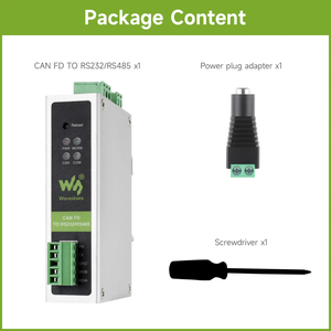 Convertidor de Protocolo CAN FD Waveshare, CAN FD a RS232/RS485, Comunicación Bidireccional de Datos, Admite 5 Modos de Conversión de Datos K748 - Product Image 4