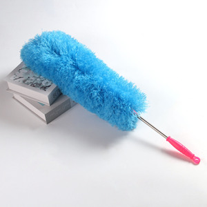 Plumeau télescopique en fibres ultra fines antistatiques violettes, outil de nettoyage domestique - Product Image 2