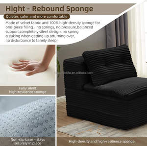 Rouleau de mousse chenille emballée sous vide en éponge pure d'usine OEM ensemble de canapé à compression type de mobilier comprimé pour salon moderne - Product Image 5