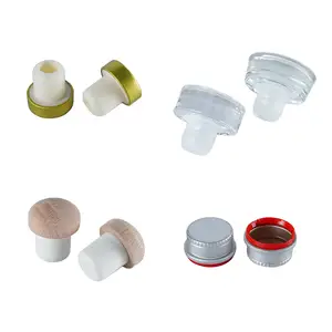 300Ml Aluminum Foil Cap Shot Glass Bottle Ring Pull Caps Round Juice Bottle Glass Aluminum Cap