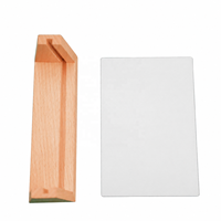 Witte sublimatie blanco hittepers acryl fotolijst met voet, aanpasbaar, hete-stempeltechniek, kantoor, bruiloft, cadeau, knutselwerk