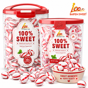 Haccp Groothandel Cadny Leveranciers Halal Populaire Zoete Strepen <span class=keywords><strong>Pepermunt</strong></span> Puffs Zacht Bladerdeeg Snoep - Product Image 3