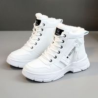 Bottes en fourrure pour femmes en gros, bottes d'hiver chaudes et confortables, bottes à plateforme pour femmes