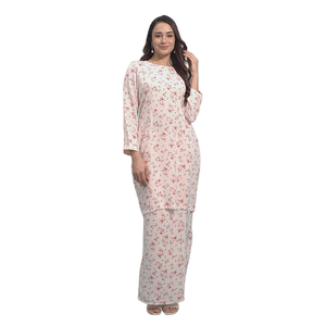 SIPO – robe moderne à imprimé Floral pour femmes musulmanes malaisiennes, 2 pièces - Product Image 1