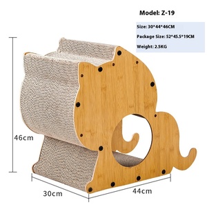 Creative Extra Large Luxury <strong>Cat</strong> Villa Corrugated Paper <strong>Cat</strong> Nest Stereo <strong>Design</strong> Wear-Resistant Pet <strong>House</strong> Furniture - Product Image 6