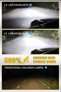 Faros delanteros <span class=keywords><strong>LED</strong></span> <span class=keywords><strong>Hyper</strong></span>-Bright 5000LM 240W 5500K 3570 Chip Refrigeración de cobre dual para H19/H1/9005 6000K Temperatura de <span class=keywords><strong>color</strong></span> Nuevo - Product Image 6